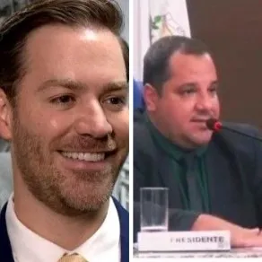 Prefeito Renzo Vasconcelos é empossado. Tedinha continua como presidente da Câmara Municipal.